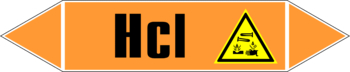 Маркировка трубопровода "hcl" (k11, пленка, 507х105 мм)" - Маркировка трубопроводов - Маркировки трубопроводов "КИСЛОТА" - Магазин охраны труда ohranatruda-shop.ru